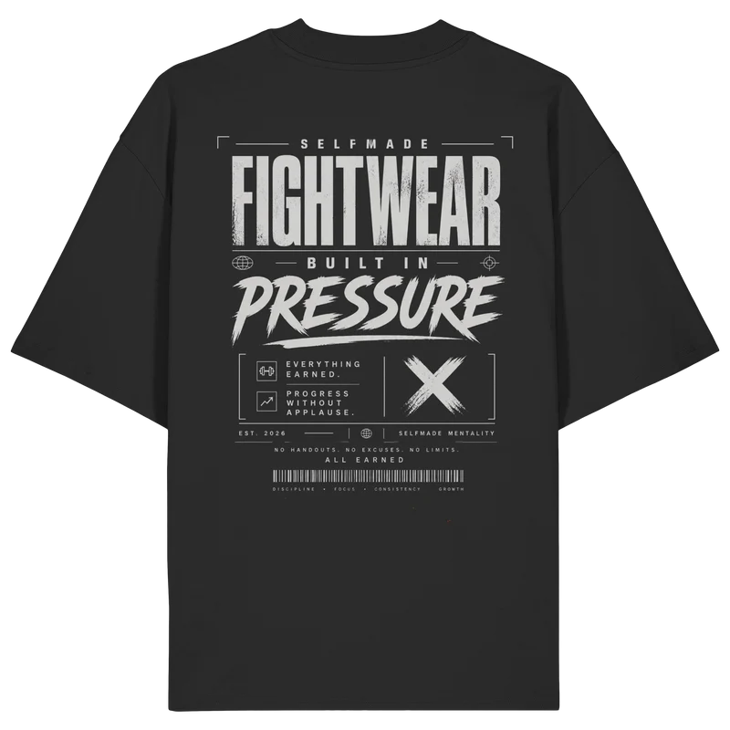 Pressure Gold No69 - Organic Oversize Shirt