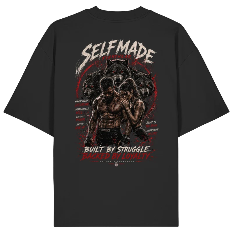 Couple Muaythai No12 - Organic Oversize Shirt
