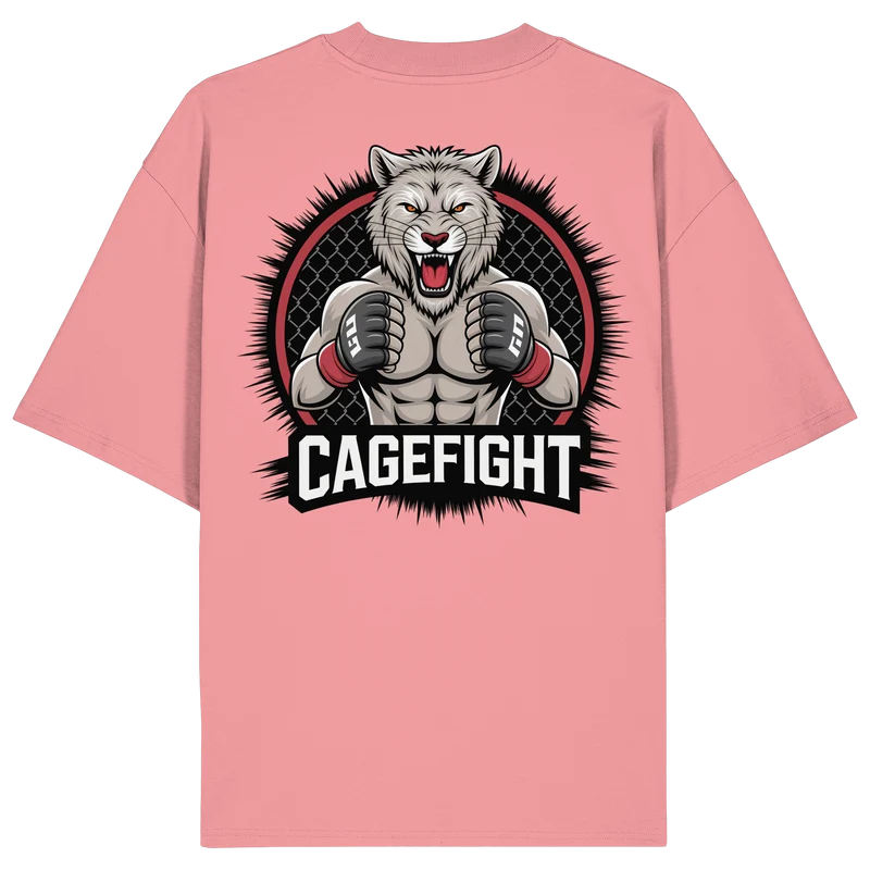 Cage Fight Animal No8 - Organic Oversize Shirt