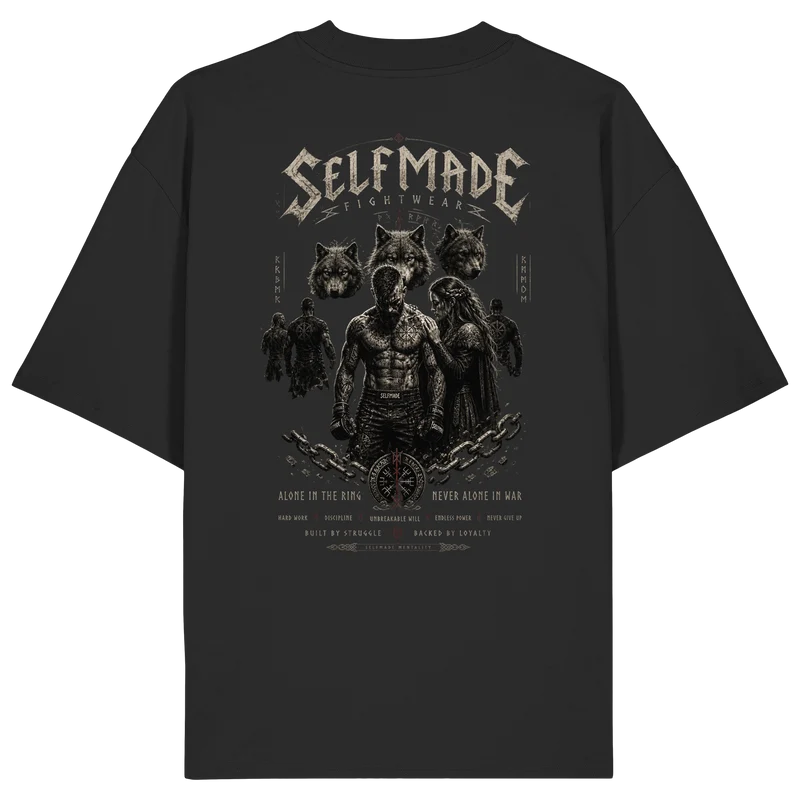 Way of Warrior Black Gold No67 - Organic Oversize Shirt