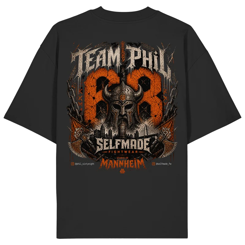 Team Phil 5 - Organic Oversize Shirt