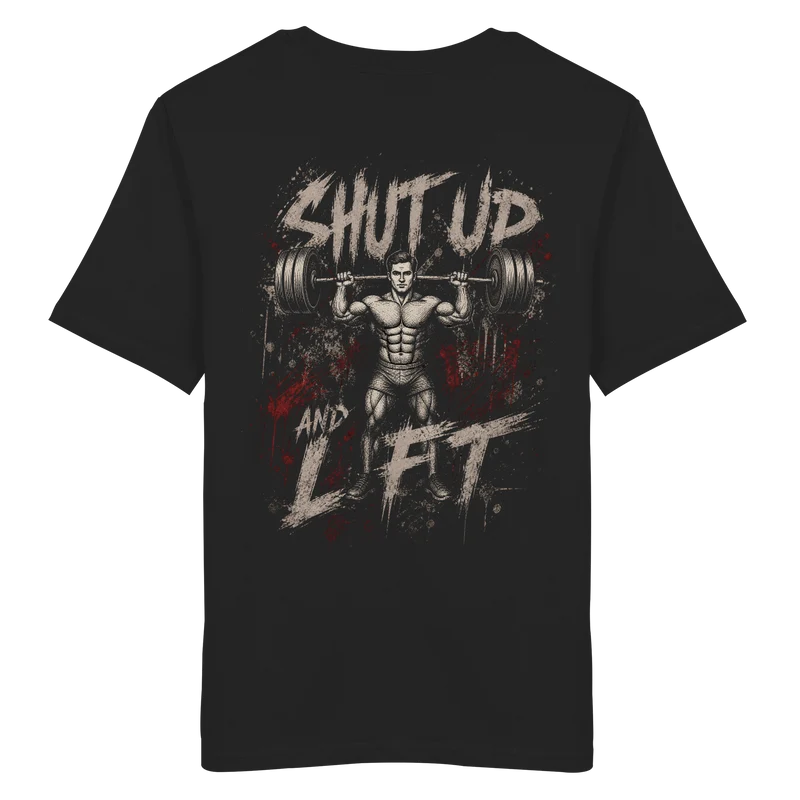 Shut up Gold No43 - Organic Shirt