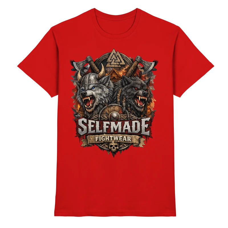 Walhalla Wolf Animal No7 - Premium Shirt