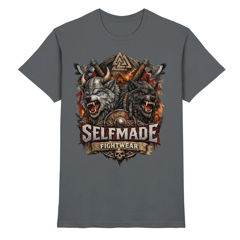 Walhalla Wolf Animal No7 - Premium Shirt