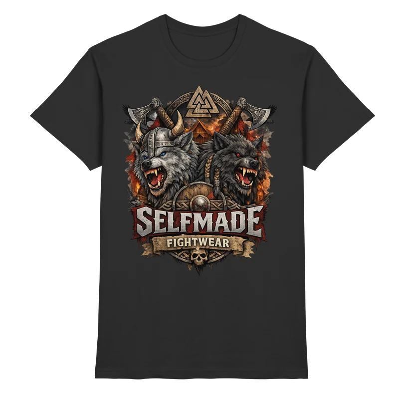 Walhalla Wolf Animal No7 - Premium Shirt