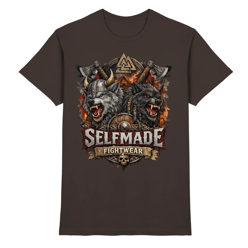 Walhalla Wolf Animal No7 - Premium Shirt