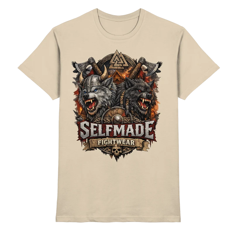 Walhalla Wolf Animal No7 - Premium Shirt