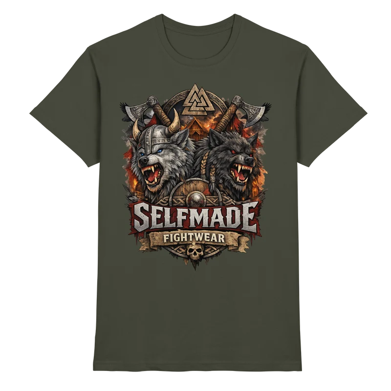Walhalla Wolf Animal No7 - Premium Shirt