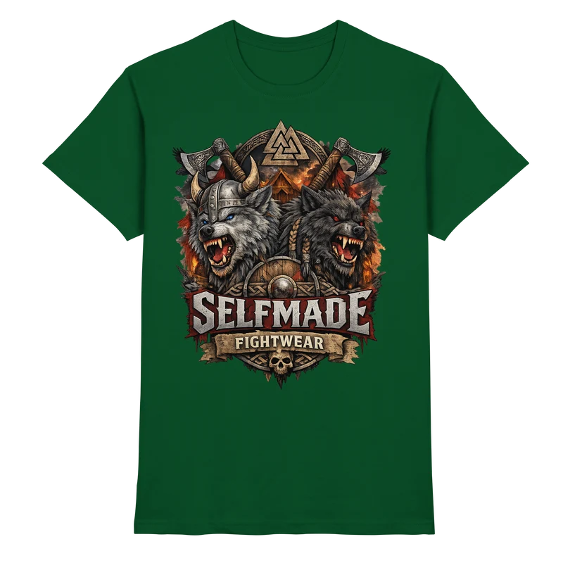 Walhalla Wolf Animal No7 - Premium Shirt