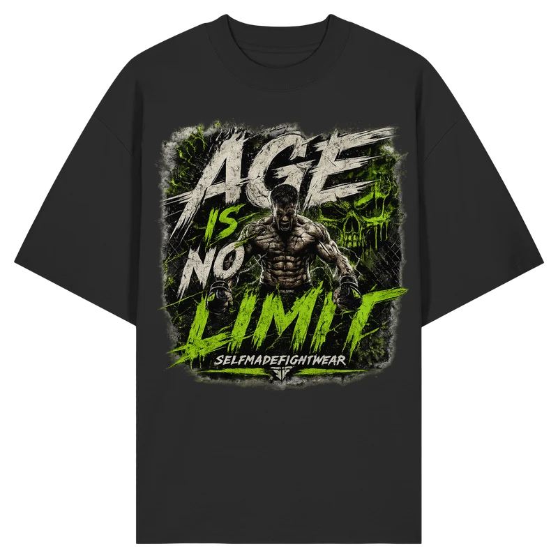 Age is No Limit² Gold No64 - Organic Oversize Shirt
