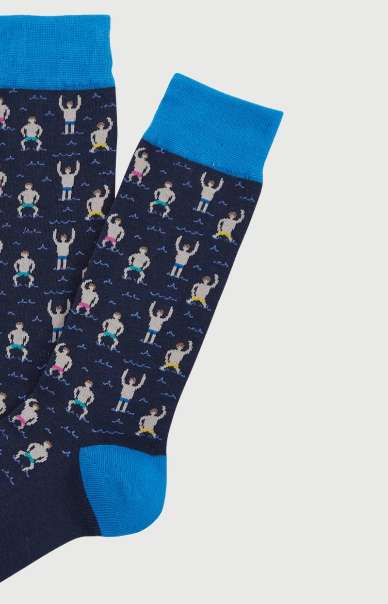 Chaussettes en coton - Bain de minuit