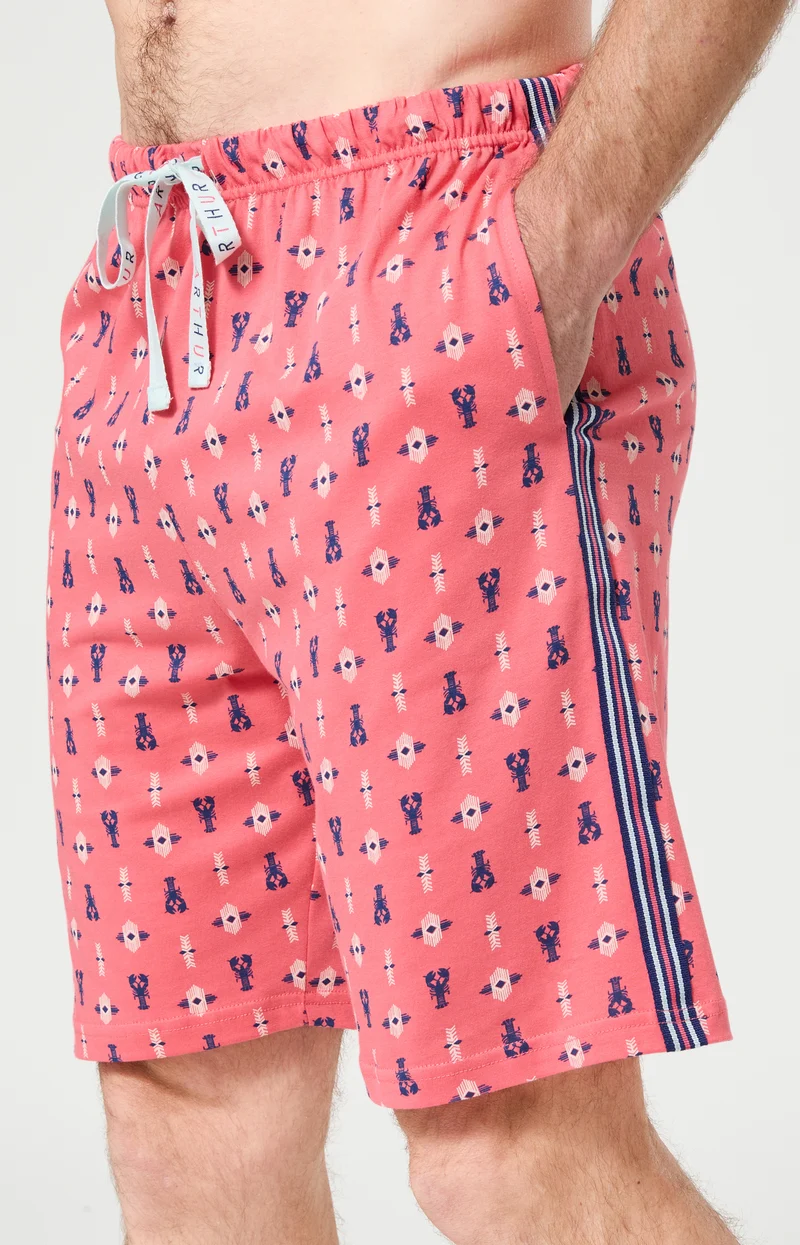 Pyjashort en jersey de coton léger - Pince sans rire