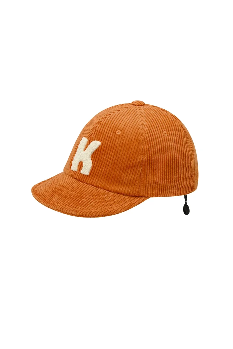 Corduroy Logo Cap - Orange