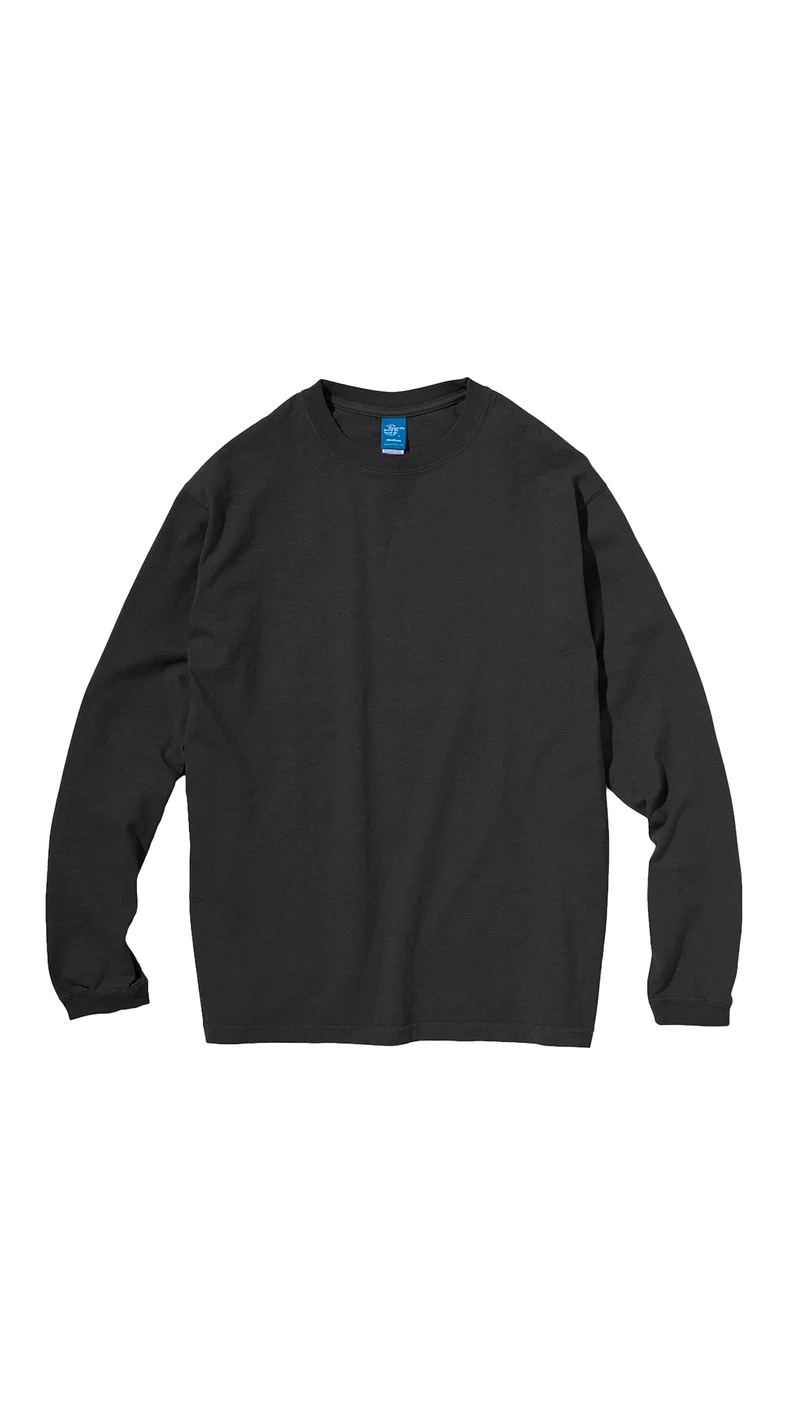 L/S Crew Tee - Black Manche long