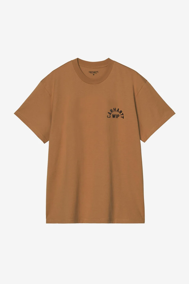 Carhartt Wip ARCH SCRIPT S/S TEE WIP H Brown / Black