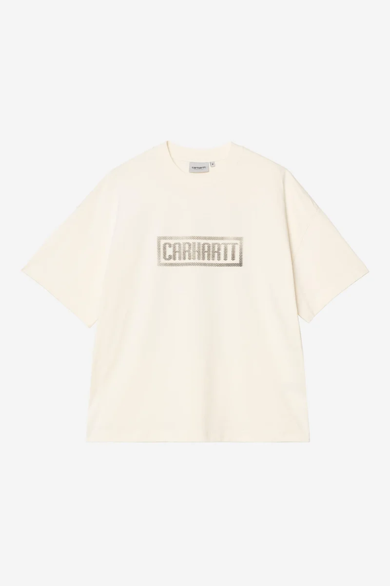 Carhartt Wip BRICKY MAN S/S TEE Wax stone dyed