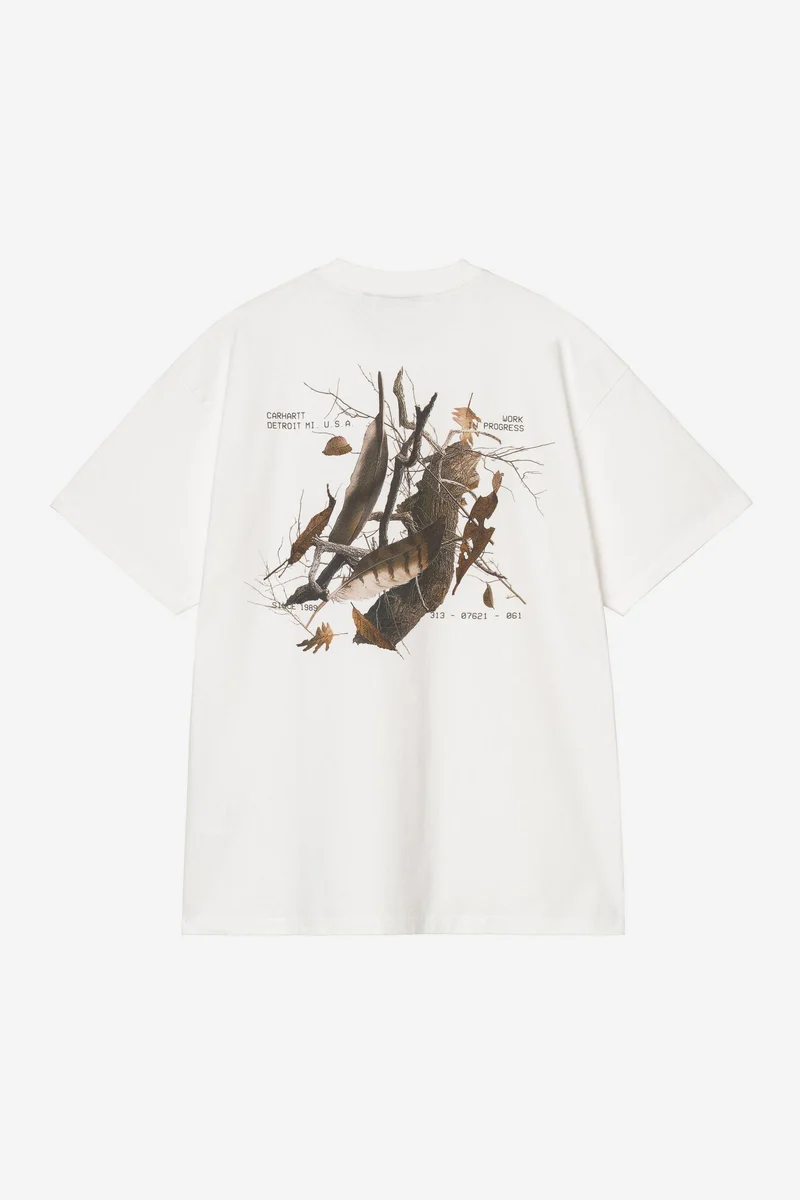 Carhartt Wip FEATHER PROGRESS S/S TEE White