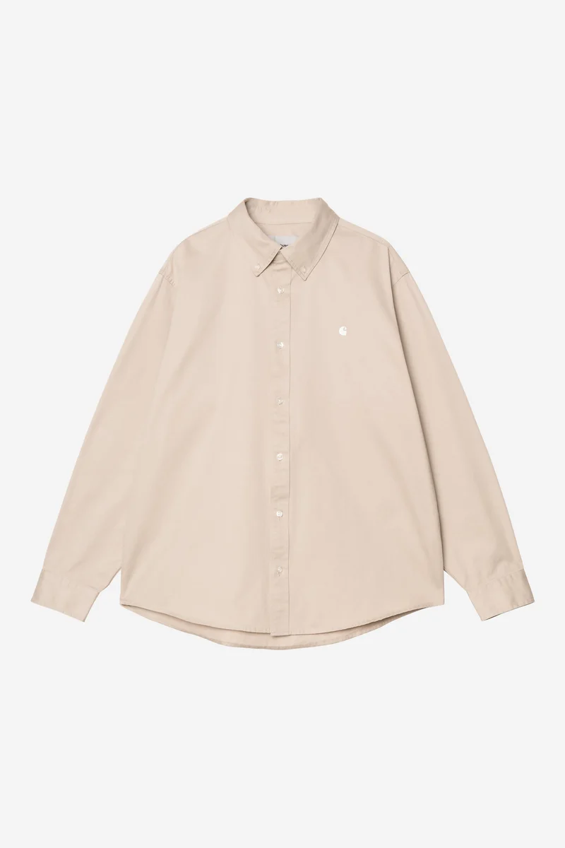Carhartt Wip OG MADISON L/S SHIRT Fleur De Sel