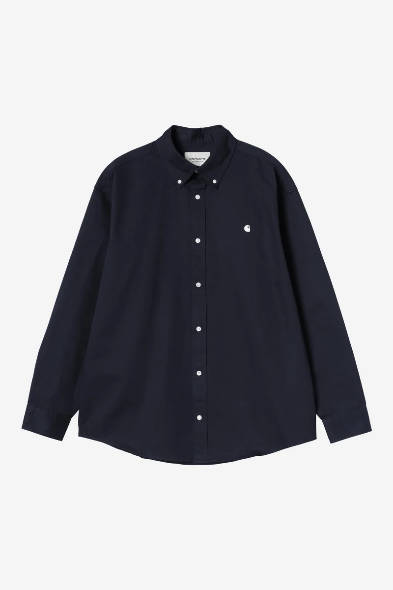 Carhartt Wip OG MADISON L/S SHIRT Dark Navy