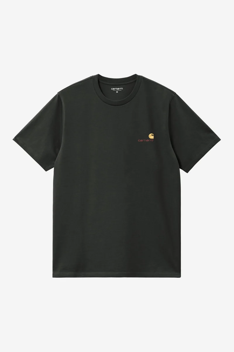 Carhartt Wip AMERICAN SCRIPT S/S TEE Raven