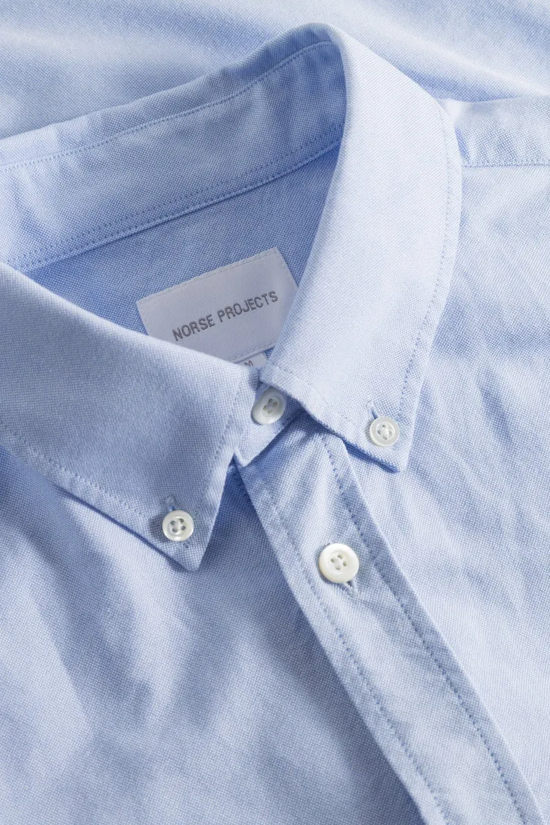 Norse Standard Oxford BD Shirt Pale Blue