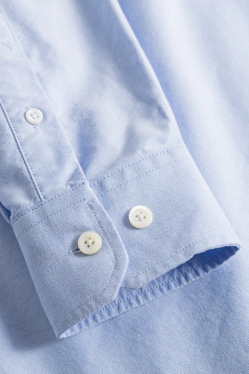Norse Standard Oxford BD Shirt Pale Blue