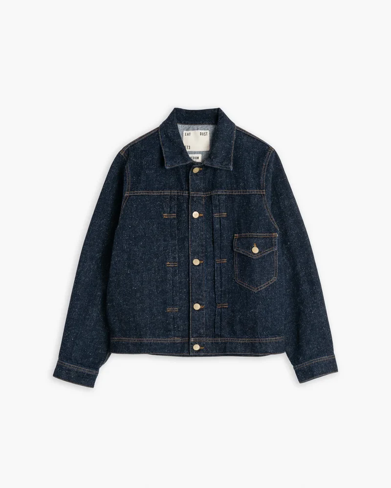 Type Dust 1 Jacket Neppy Denim Indigo