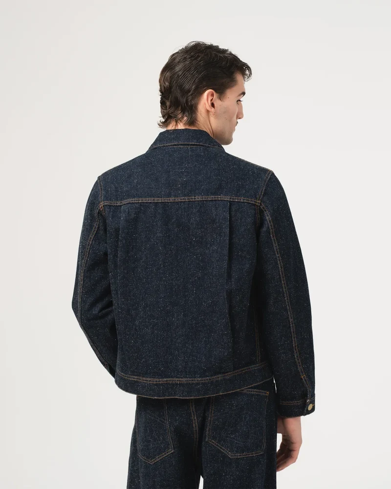 Type Dust 1 Jacket Neppy Denim Indigo