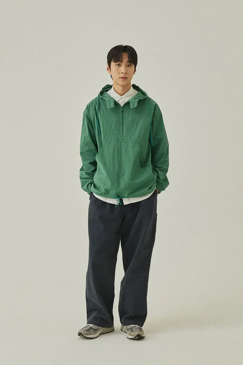 Two Tuck Wide Kation Pants - Dark gray