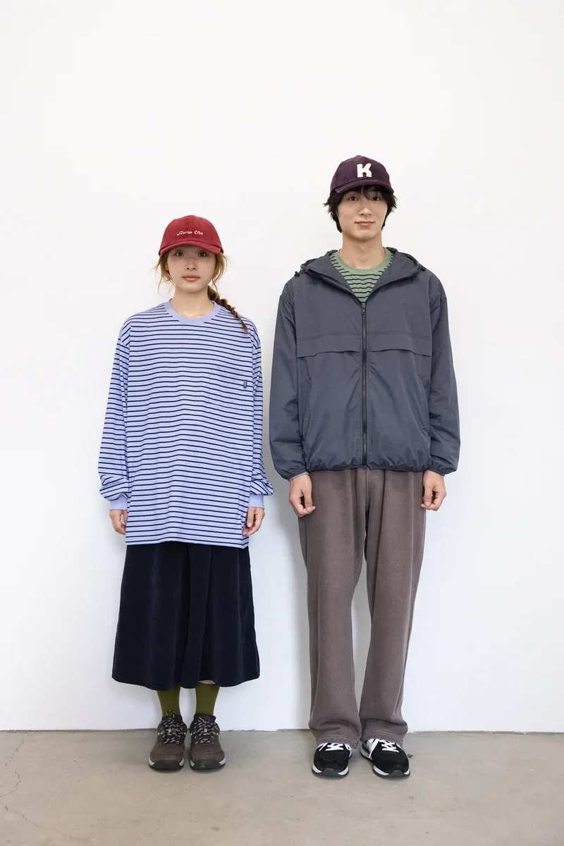 Pigment Stripe Long Sleeve - Blue