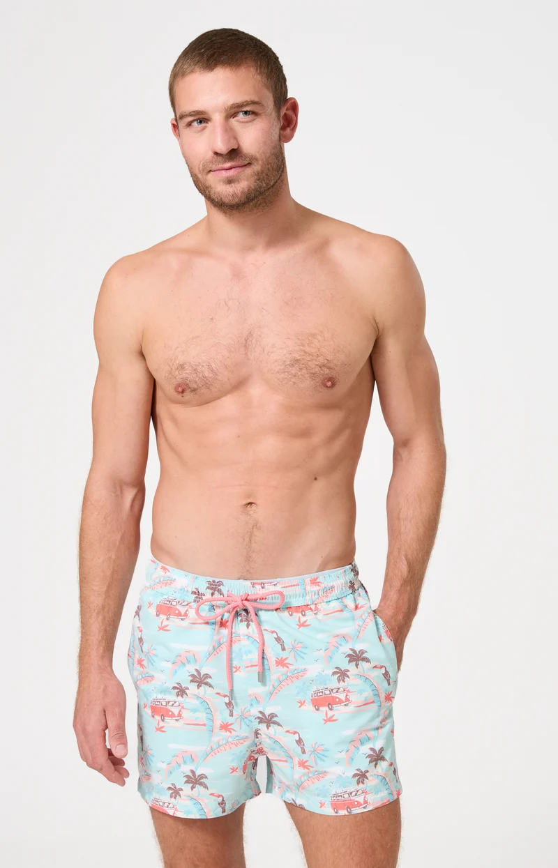 Short de bain - Van Life Vert