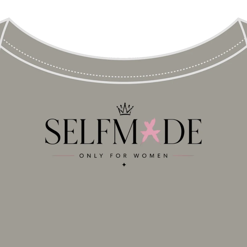 only for Women Color Logo No9 - Ladies V-Neck Shirt