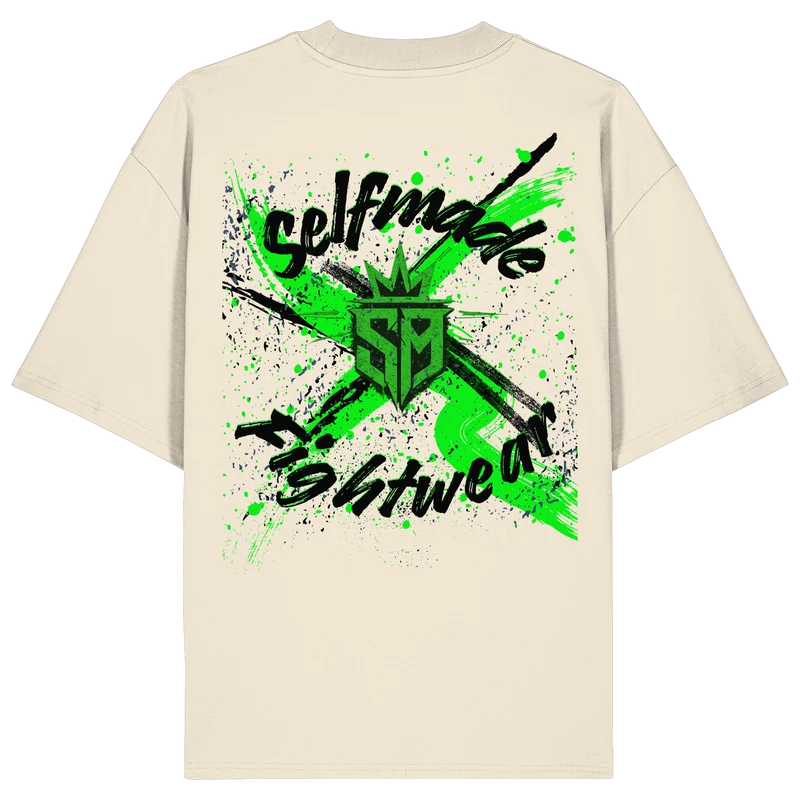 Color Bomb² Skript No12 - Organic Oversize Shirt