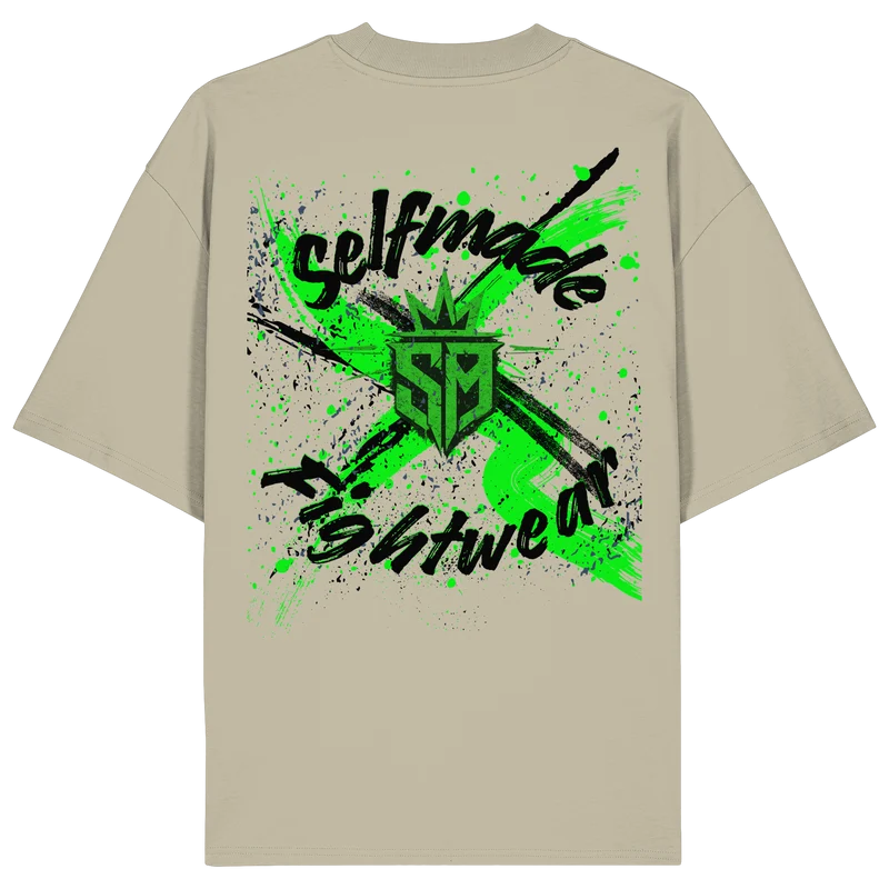 Color Bomb² Skript No12 - Organic Oversize Shirt