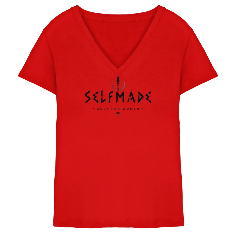 Only for Women No3 - Ladies V-Neck Shirt