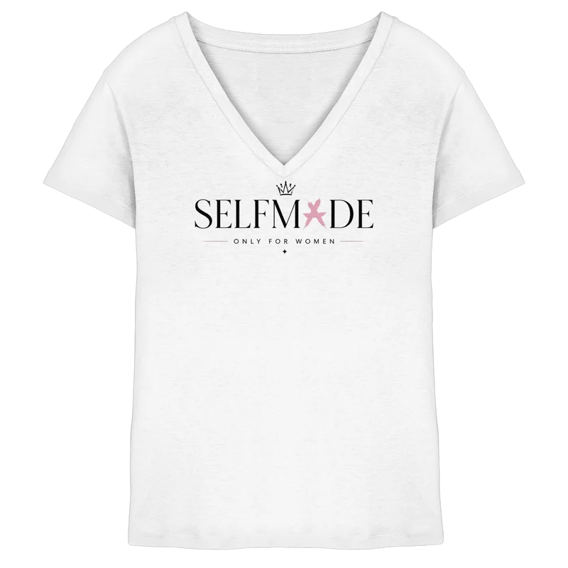 Only for Women No2 - Ladies V-Neck Shirt