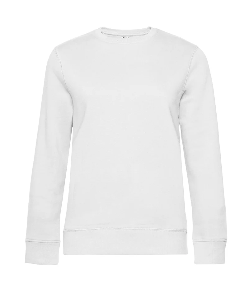 White* - B&C Queen crew neck