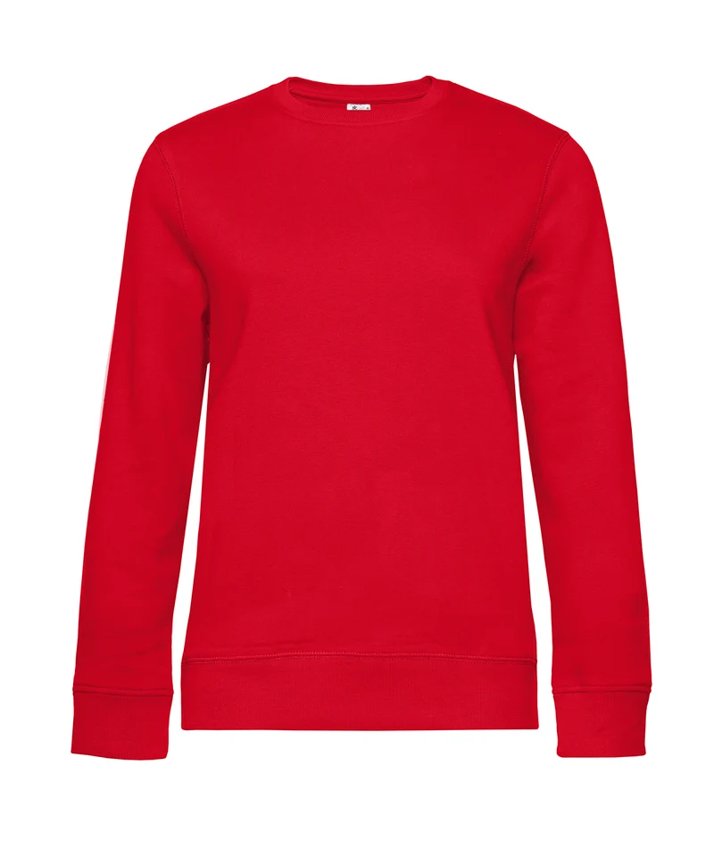 Red* - B&C Queen crew neck