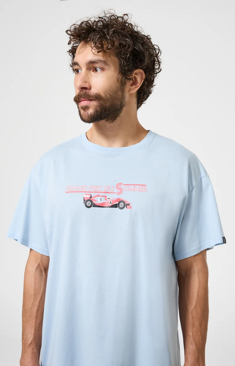 Maxi Tee-Shirt en jersey de coton léger - Le Grand Prix du Sommeil