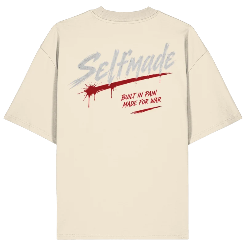 Skript Back No7 - Organic Oversize Shirt