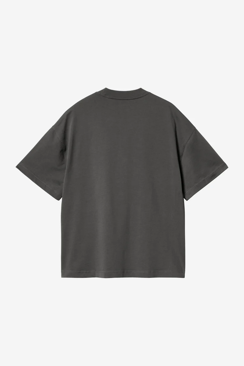Carhartt Wip SIGNATURE SCRIPT S/S TEE Graphite / Dark Scarab
