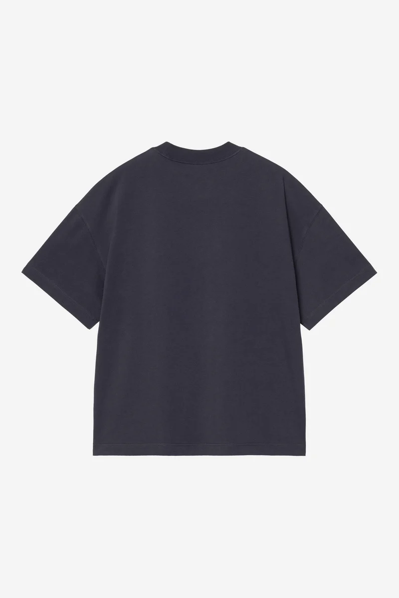 Carhartt Wip SIGNATURE SCRIPT S/S TEE Dark Navy / WIP Dusty H