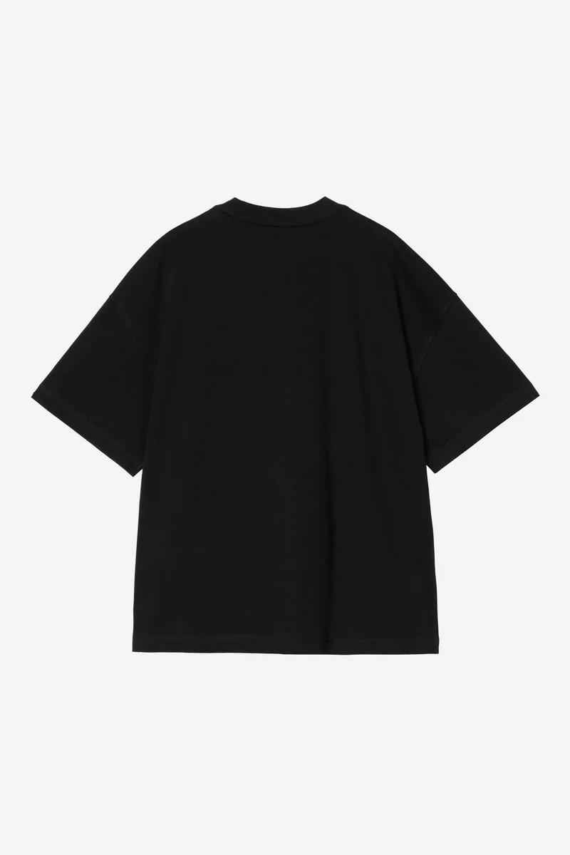 Carhartt Wip SIGNATURE SCRIPT S/S TEE Black / White