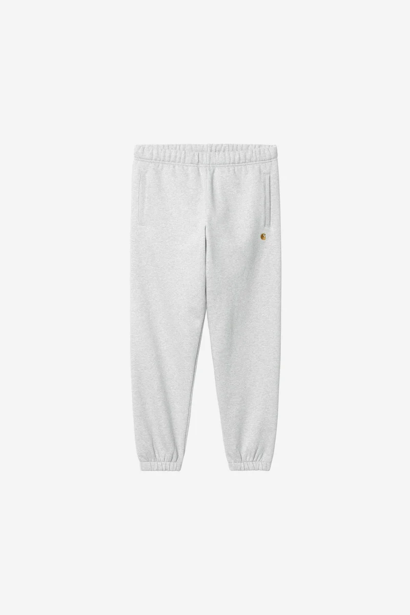 Carhartt Wip CHASE SWEAT PANT Ash Heather / Gold