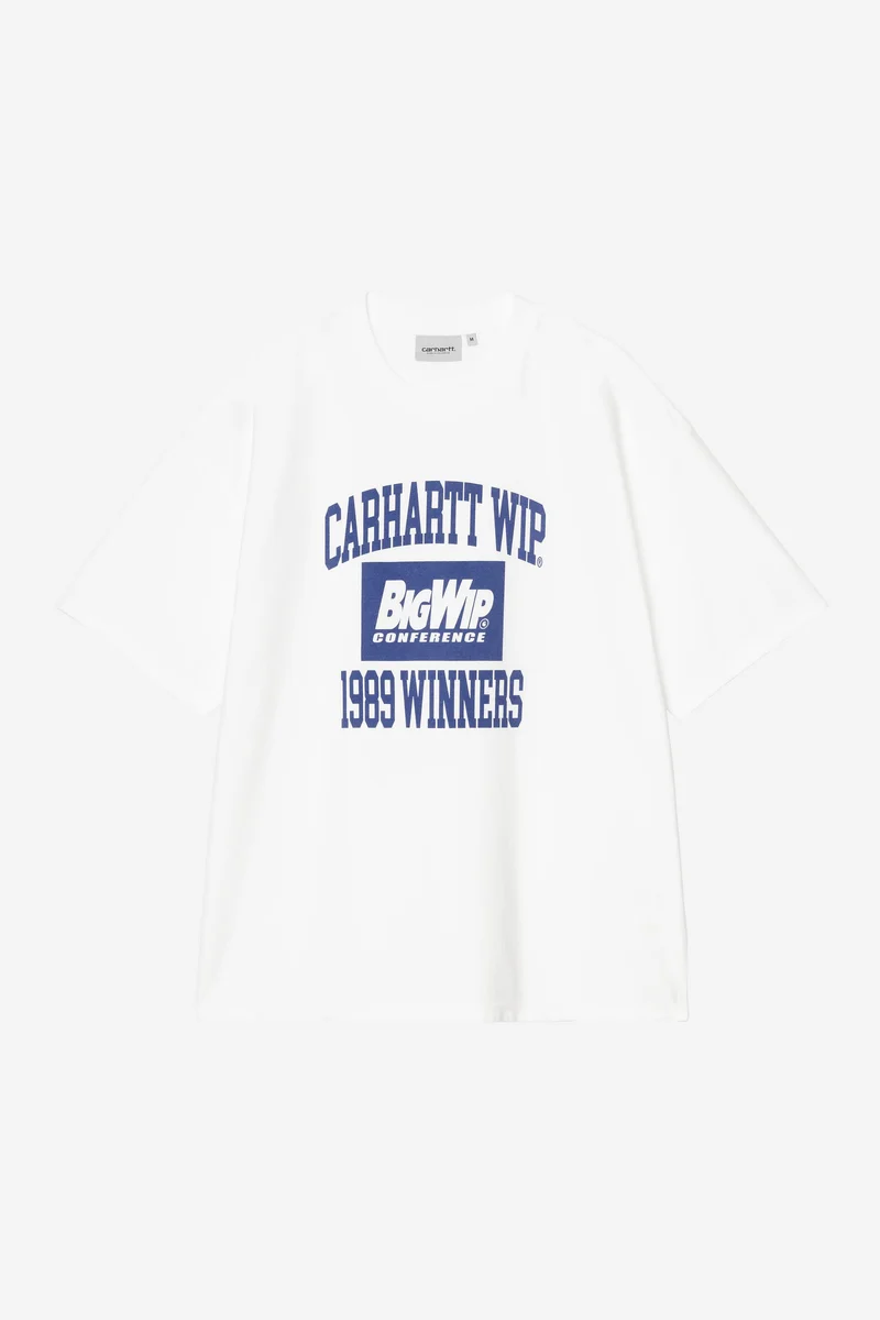 Carhartt Wip 1989 WINNERS S/S TEE White heavy stone wash