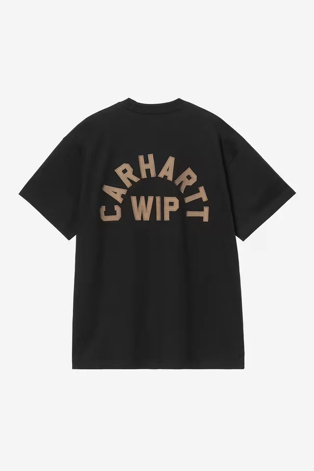 Carhartt Wip ARCH SCRIPT S/S TEE Black / WIP H Brown