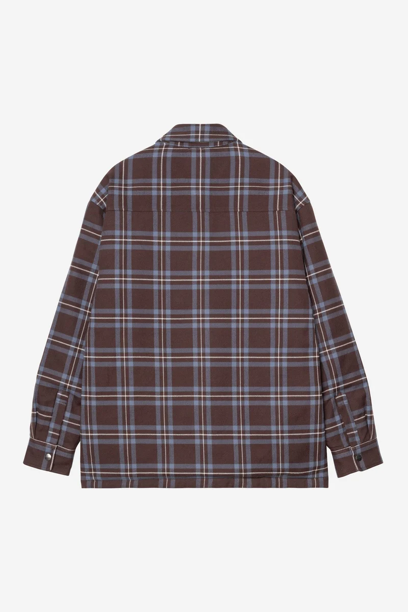 Carhartt Wip BAIRD SHIRT JACKET Baird Check Palisander