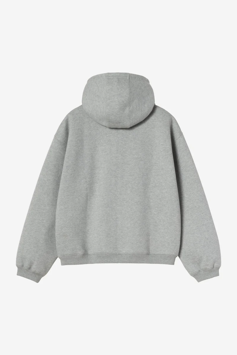 Carhartt Wip HOODED EBBERT JACKET Grey Heather / White