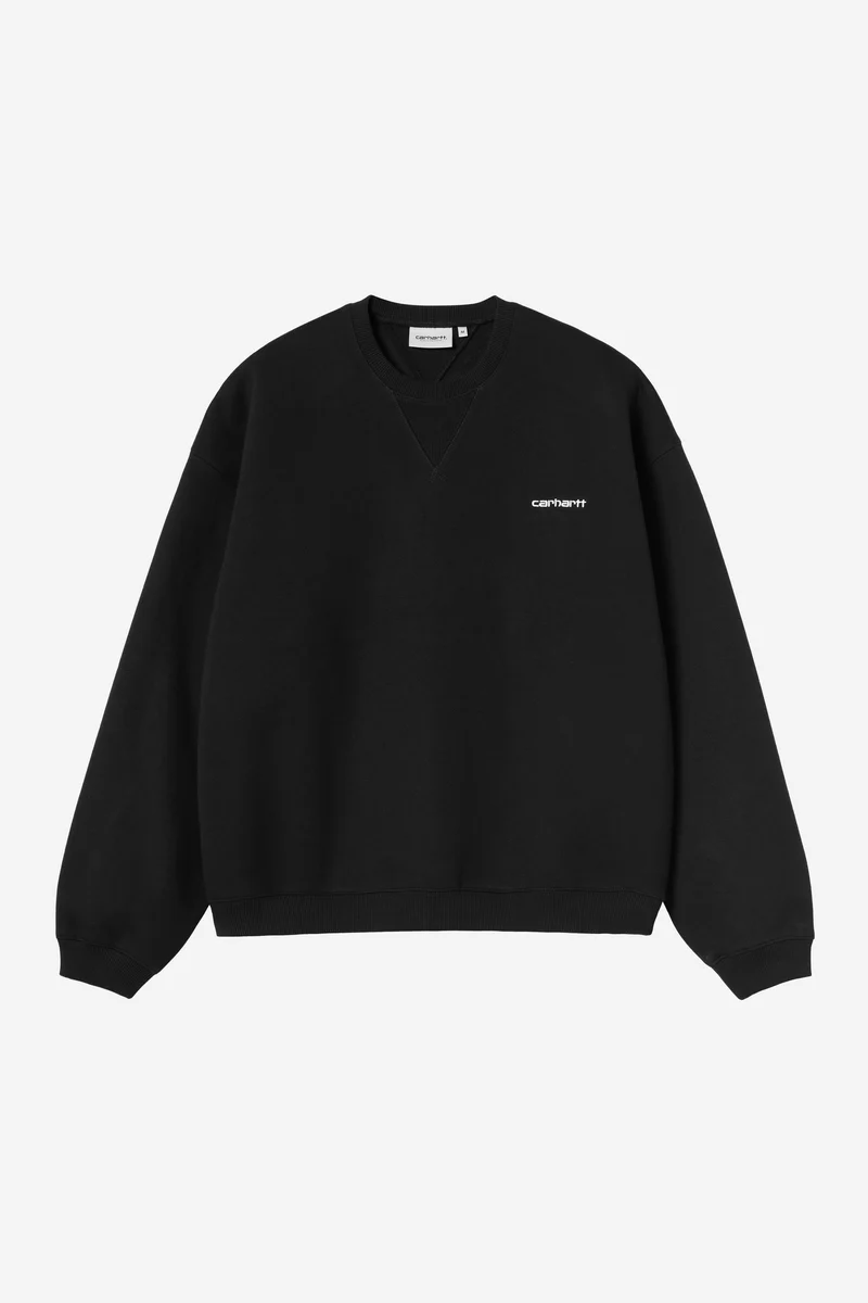 Carhartt Wip EBBERT SWEAT Black / White