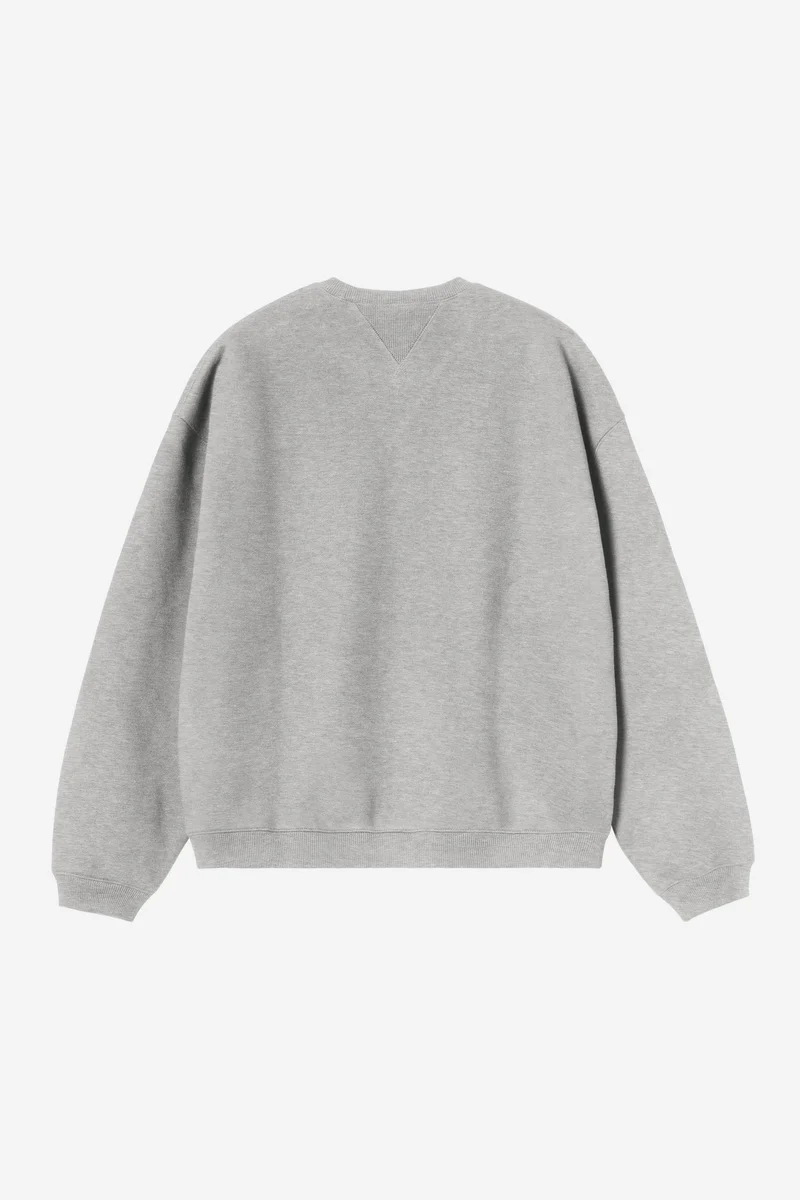 Carhartt Wip EBBERT SWEAT Grey Heather / White
